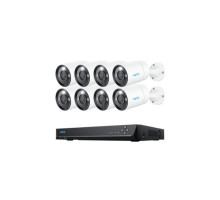 Reolink RLK16-1200B8-A 8 Camera 12MP PoE Surveillance Kit