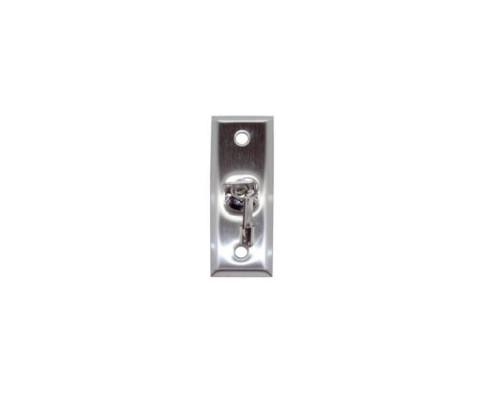 MDY Group ACPB11K Stainless Steel Key Switch with Narrow Faceplate