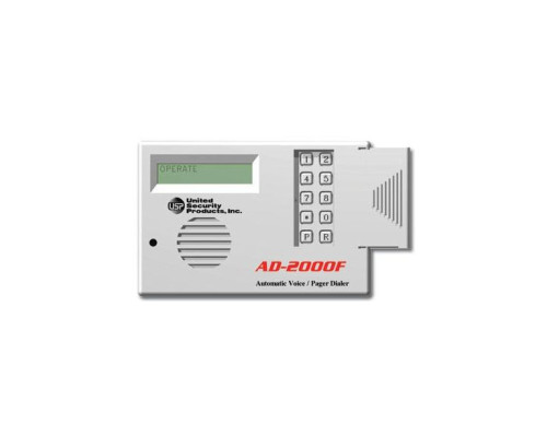 United Security Products AD2000-F Auto Voice Dialer with 4 VMZ's - Calls 8 Numbers - 24VDC