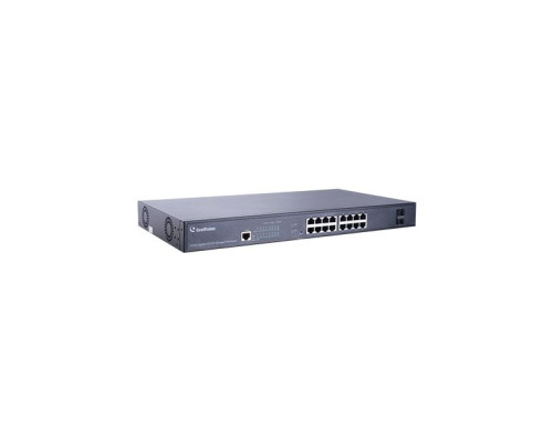 Geovision 84-APOE161-301U 16-Port Gigabit 802.3at Web Management PoE Switch