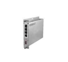 Hanwha Vision TEU-F04 4 Channel Ethernet over UTP Extender With Pass-Through PoE