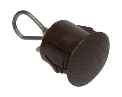 Nascom ADPLP0375BRN 3/8 Inch Adaptor Plug with Loop, Brown