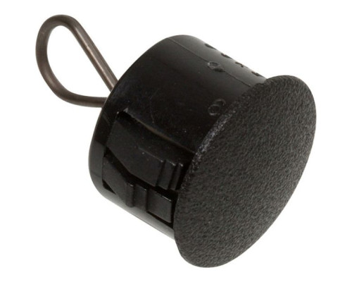 Nascom ADPLP0500BLK 1/2 Inch Adaptor Plug with Loop Black