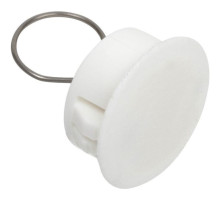 Nascom ADPLP0750WHT 3/4 Inch Adaptor Plug with Loop White