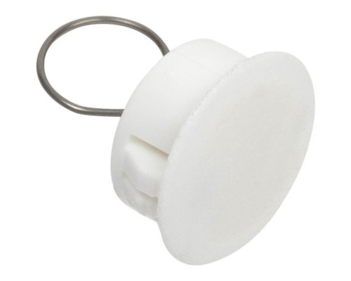 Nascom ADPLP0750WHT 3/4 Inch Adaptor Plug with Loop White