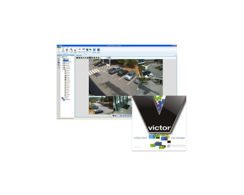 American Dynamics ADVC-VEVA Victor Professional Centrally Managed VideoEdge IP Camera Video Intelligence Analytics License