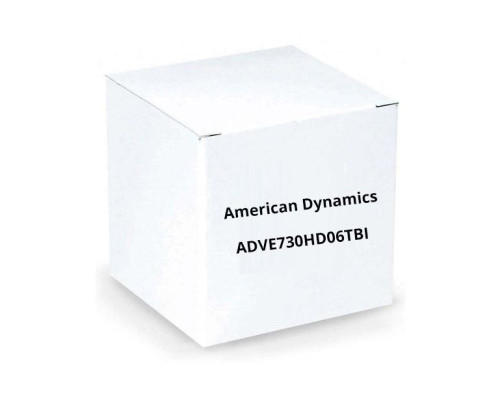 American Dynamics ADVE730HD06TBI VideoEdge NVR R730, 6TB Internal HD Kit