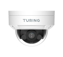 Turing TI-NFD08A28 8 Megapixel Network IR Outdoor Dome Camera with 2.8mm Lens, Analytics