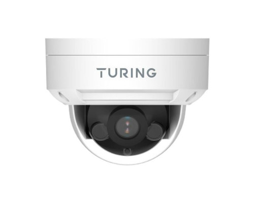 Turing TI-NFD08A28 8 Megapixel Network IR Outdoor Dome Camera with 2.8mm Lens, Analytics