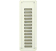 Alpha TBM13W 13 Buttons Only Panel-White-Flush