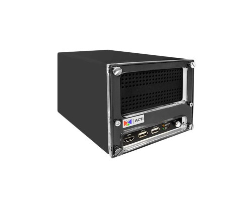 ACTi ENR-221P 9-Channel 2-Bay Desktop Standalone NVR with 8-Port PoE Connectors