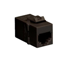 ICC IC107C6RBK RJ-11/14/25 6P6C Coupler, Black