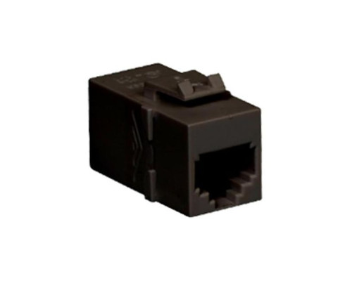 ICC IC107C6RBK RJ-11/14/25 6P6C Coupler, Black