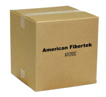 American Fibertek AFI210C Media Converter Rack 1U Chassis 12 Slots Dual Hot Swap, 90-264VAC Power Supplies