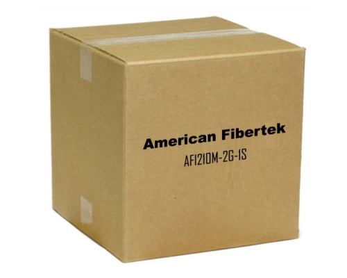 American Fibertek AFI210M-2G-1S SFP Media Converter 2x10/100/1000Base Ethernet