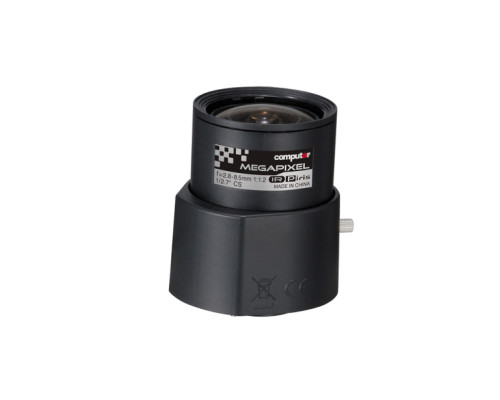 Computar AG3Z2812KCS-MPWIR 1/2.7 type Megapixel Cameras Stepping Motor Iris, 2.8mm‐8.5mm Lens