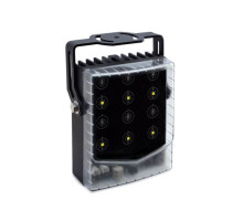 Axton AT-25H-S-25HS218150 Hybrid Series IR and White Light Illuminator, 24-36VDC or 24VAC Input, 850nm, 150°