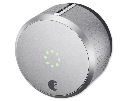 August Smart Lock Pro - Door lock - electronic - smart lock - Z-Wave - silver