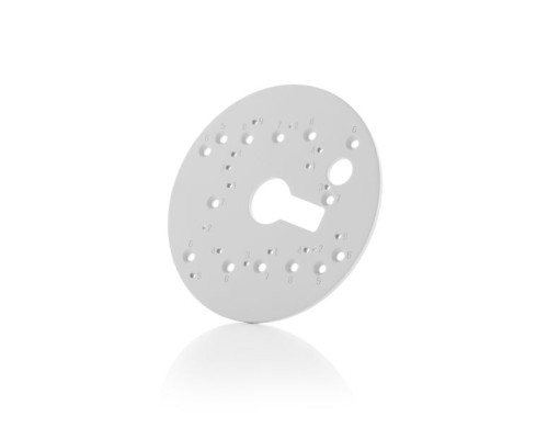 Arecont Vision AV-EBAR-W Round Electrical Box Adapter Plate for SurroundVideo Omni SX and Contera Series Cameras, White