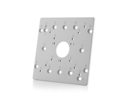 Arecont Vision AV-EBAS-W Square Electrical Box Adapter for ConteraIP Panoramic, Micro Bullet and Bullet Cameras, White