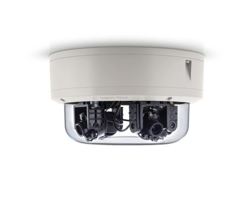 Arecont Vision AV12375RS 12 Megapixel Day/Night Outdoor Network IP Dome Camera, 4 x 2.8-6mm Lens