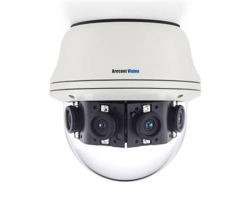 Arecont Vision AV20CPD-118 20 Megapixel Day/Night Indoor/Outdoor Dome IP Camera, 4mm Lens