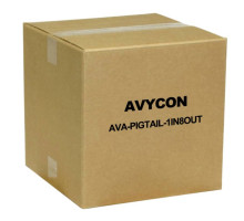 Avycon AVA-PIGTAIL-1IN8OUT DC Male Pigtail with 1 Input / 8 Output