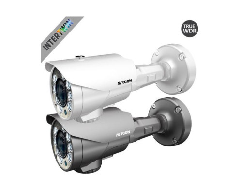 Avycon AVC-BA92SVT 1080p HD-TVI, EX-SDI/HD-SDI, CVI, 960H Bullet Camera, 2.8-12mm Lens, Gray