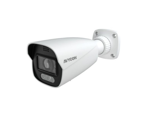 Avycon AVC-BNN41AVT-AI-SL 4 Megapixel Network Outdoor IR Bullet Camera with 2.8-12mm Lens