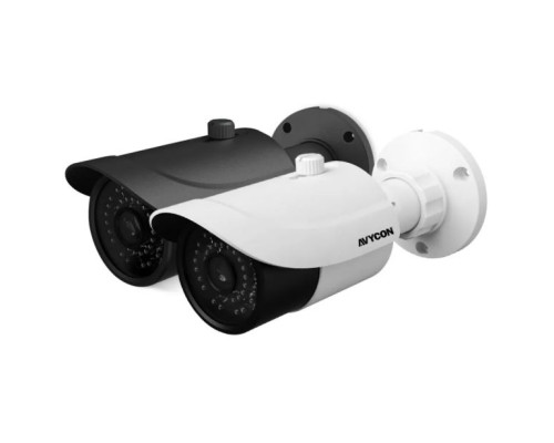 Avycon AVC-BTL91VT 2.1 Megapixel IR Weatherproof Bullet Camera, 2.8-12mm Lens, Gray