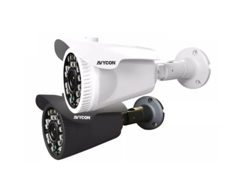 Avycon AVC-BTS91FT-2-8-W 1080P HD-TVI Outdoor IR Bullet Camera, 2.8mm Lens, White