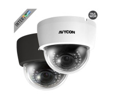 Avycon AVC-DA92VLT 1080p HD-TVI, EX-SDI/HD-SDI, CVI, 960H Indoor Dome Camera, 2.8-12mm Lens, White