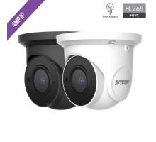 Avycon AVC-EHN41FT 4 Megapixel H.265 Network IR Eyeball Camera, 3.6mm Lens