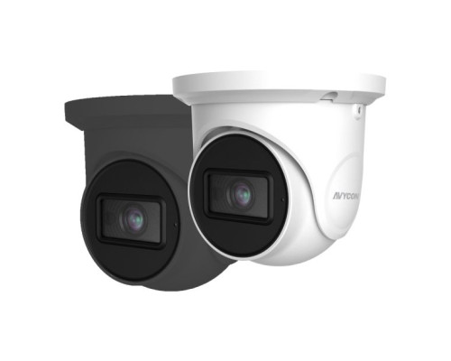 Avycon AVC-EHN81FT-2-8 8 Megapixel H.265 HD AI Turret IR Network Camera with 2.8mm Lens