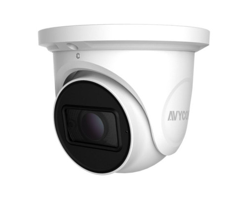 Avycon AVC-ELN41AVT 4 Megapixel Network Outdoor IR Dome Camera with 2.8-12mm Lens