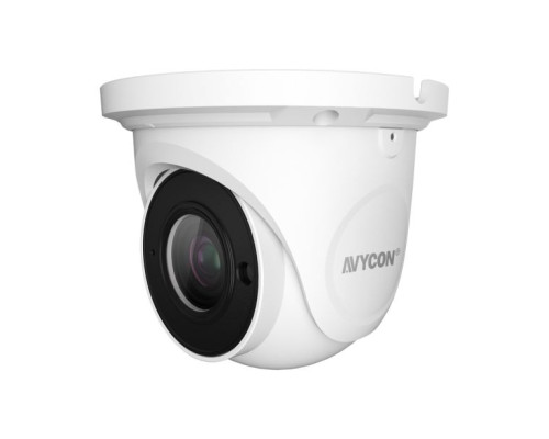 Avycon AVC-ENN81AVT 8.4 Megapixel Network Outdoor IR Dome Camera with 2.8-12mm Lens