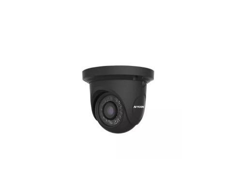 Avycon AVC-ETL91FT-2-8 1080p 4-in-1 HD-TVI / HD-CVI / HD-AHD / Analog IR Weatherproof Dome Camera, 2.8mm Lens, Gray