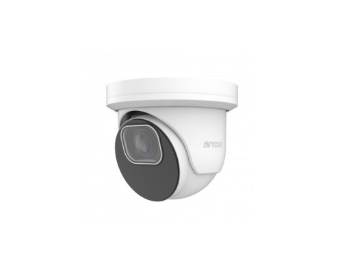 Avycon AVC-NLE81M 8 Megapixel Outdoor IR Dome IP Camera, 2.7-13.5mm Lens, White