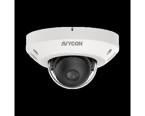 Avycon AVC-NPK51F28 5 Megapixel H.265 Fixed Mini Dome Network Camera with 2.8mm Lens