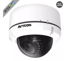 Avycon AVC-VA91MLT 1080p HD-TVI, EX-SDI/HD-SDI, CVI, 960H Vandal Dome Camera, 2.8-12mm Lens