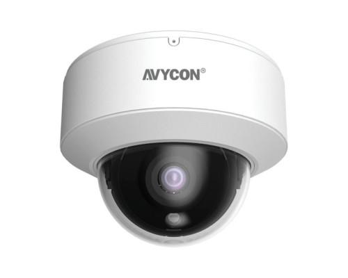 Avycon AVC-VNN41FLT-2-8 4 Megapixel Network Outdoor IR Dome Camera with 2.8mm Lens