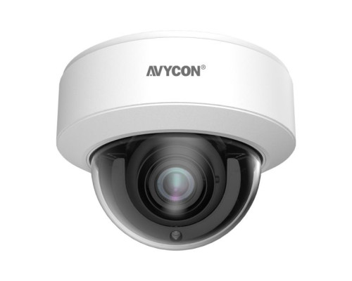 Avycon AVC-VNN81AVLT-V2 8 Megapixel Network Outdoor Dome Camera with 2.8-12mm Lens