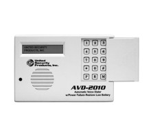 United Security Products AVD-2010 Auto Voice Dialer with PLS, PRS & Low Battery Indicator, AC-2P Included