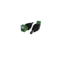 SecurityTronix ST-DC21M Male DC Power Connector 2.1-5.5mm with Removable Block