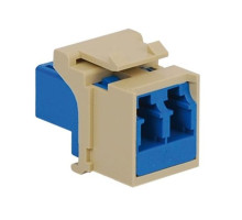 ICC IC107LC2IV Duplex LC-LC Fiber Coupler Module, Ivory