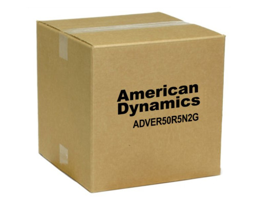 American Dynamics ADVER50R5N2G 64 Channels VideoEdge 2U Network Video Recorder, 50TB RAID 5, 4 NIC