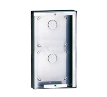 Comelit 3316/2 Stainless steel surface-mounting box for 2 modules