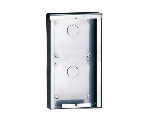 Comelit 3316/2 Stainless steel surface-mounting box for 2 modules