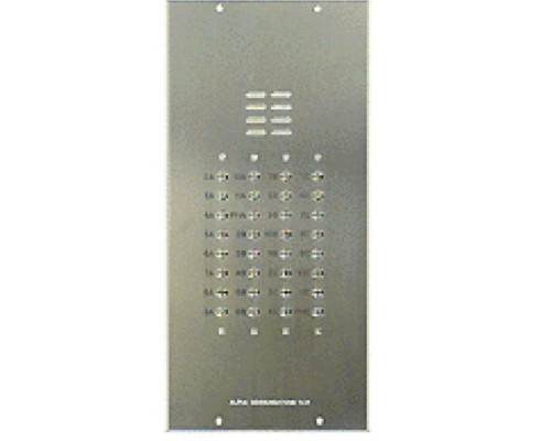 Alpha VI402-102 102 Button Vip Panel-Flush-No Directory