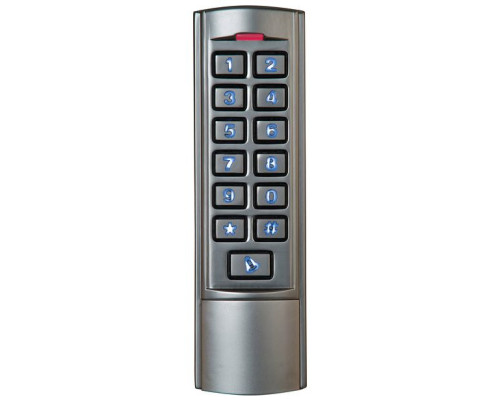 Camden Door Controls CV-110SPK Slim Line Stand Alone Proximity Reader and Keypad, 1 Relay, 2,000 Users